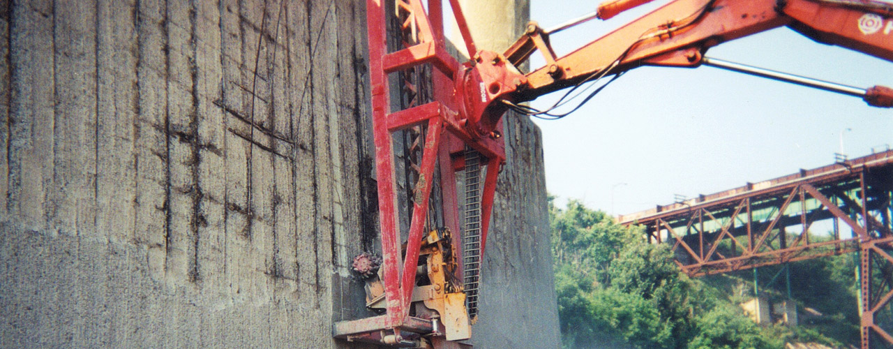 Dégarnissage de béton Québec